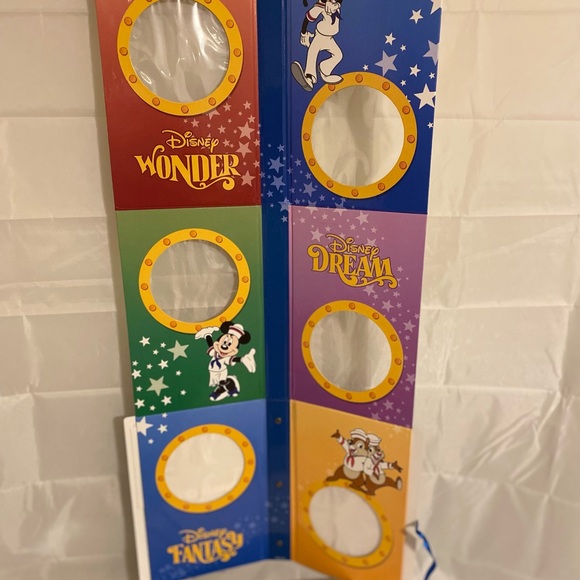 Disney Cruise Back Pack & Memory Book navy blue photo album - Picture 10 of 10